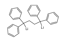 1,4-dilithium-1,1,4,4-tetraphenylbutane Structure