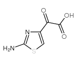 2-(2-氨基噻唑-4-基)乙醛酸结构式