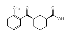 cis-3-(2-methylbenzoyl)cyclohexane-1-carboxylic acid picture