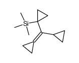 1-Cyclopropyl-1-(1-trimethylsilylcyclopropyl)methylenecyclopropane Structure