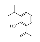 2-(1-Methylethenyl)-6-(1-Methylethyl)phenol Structure