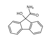 9-hydroxyfluorene-9-carboxamide Structure