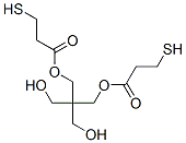 Bis(3-mercaptopropanoic acid)2,2-bis(hydroxymethyl)-1,3-propanediyl ester结构式