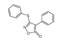 3-phenyl-4-phenylthiofuroxan结构式