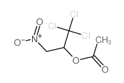 (1,1,1-trichloro-3-nitro-propan-2-yl) acetate结构式