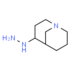 1-Azabicyclo[3.3.1]nonane,4-hydrazino-,endo-(9CI) Structure