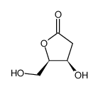 (4R,5R)-4-hydroxy-5-(hydroxymethyl)dihydrofuran-2(3H)-one Structure