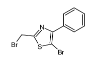 5-Brom-2-brommethyl-4-phenylthiazol Structure