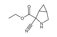 3-Azabicyclo[3.1.0]hexane-2-carboxylicacid,2-cyano-,ethylester(9CI)结构式