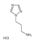 3-(1H-1,2,4-Triazol-1-yl)propylamine hydrochloride, 1-Amino-3-(1H-1,2,4-triazol-1-yl)propane hydrochloride picture