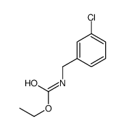 ethyl N-[(3-chlorophenyl)methyl]carbamate Structure