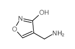 4-(氨甲基)异噁唑-3-醇结构式