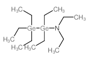 Digermanamine, heptaethyl- Structure