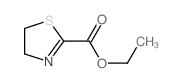 2-Thiazolecarboxylicacid, 4,5-dihydro-, ethyl ester Structure