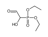 2-diethoxyphosphoryl-2-hydroxyacetaldehyde Structure