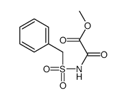 methyl 2-(benzylsulfonylamino)-2-oxoacetate结构式