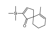 10-methyl-3-trimethylsilylspiro[4.5]deca-2,9-dien-4-one结构式