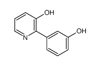 2-(3-hydroxyphenyl)pyridin-3-ol结构式
