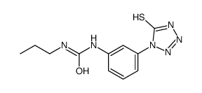 1-propyl-3-[3-(5-sulfanylidene-2H-tetrazol-1-yl)phenyl]urea Structure