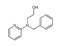 2-(N-benzyl-pyridin-2-yl-amino)ethanol结构式