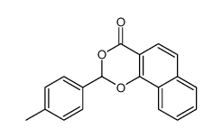 2-(4-methylphenyl)benzo[h][1,3]benzodioxin-4-one结构式