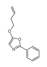 5-but-3-enoxy-2-phenyl-1,3-oxazole Structure