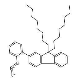 2-(2-azidophenyl)-9,9-dioctylfluorene结构式