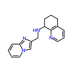 N-(Imidazo[1,2-a]pyridin-2-ylmethyl)-5,6,7,8-tetrahydro-8-quinolinamine结构式