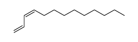 (Z)-trideca-1,3-diene Structure