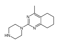 4-methyl-2-piperazin-1-yl-5,6,7,8-tetrahydroquinazoline Structure