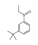 1-tert-butyl-3-ethylsulfinylbenzene Structure