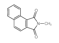 2-methylbenzo[e]isoindole-1,3-dione Structure