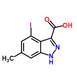 4-Iodo-6-methyl-1H-indazole-3-carboxylic acid图片