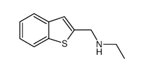 N-(1-Benzothien-2-ylmethyl)ethanamine hydrochloride结构式