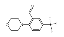 2-MORPHOLINO-5-(TRIFLUOROMETHYL)BENZALDEHYDE Structure