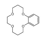 2,6,9,13-tetraoxabicyclo[12.4.0]octadeca-1(18),14,16-triene Structure