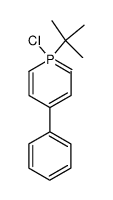 1-tert-Butyl-1-chloro-4-phenyl-1λ5-phosphinine Structure