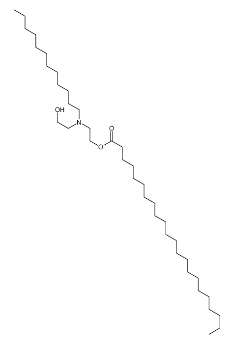 2-[dodecyl(2-hydroxyethyl)amino]ethyl docosanoate结构式