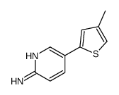 2-Amino-5-(4-Methylthiophenyl)pyridine Structure