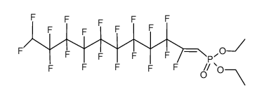 (Z)-1,11-dihydryl-F-1-undecene-1-phosphonate Structure