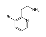 2-(3-bromopyridin-2-yl)ethanamine structure