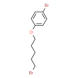 1-bromo-4-(5-bromopentyloxy)benzene结构式