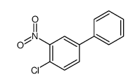 1-chloro-2-nitro-4-phenylbenzene Structure