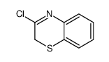 3-chloro-2H-1,4-benzothiazine结构式