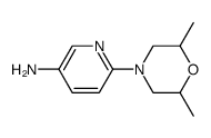 6-(2,6-dimethylmorpholino)pyridin-3-amine结构式