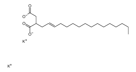 dipotassium hexadec-2-enylsuccinate Structure