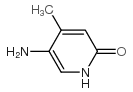 5-AMINO-4-METHYLPYRIDIN-2-OL结构式