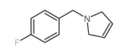 1-(4-氟苄基)-2,5-二氢-1H-吡咯结构式