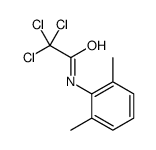 2,2,2-Trichloro-N-(2,6-dimethylphenyl)acetamide Structure