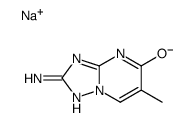 sodium 2-amino-6-methyl-[1,2,4]triazolo[1,5-a]pyrimidin-5-olate Structure